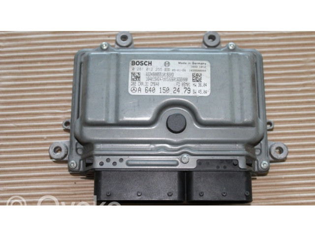 Řídící jednotka A6401502479, 0281012255   Mercedes-Benz A W169 2004