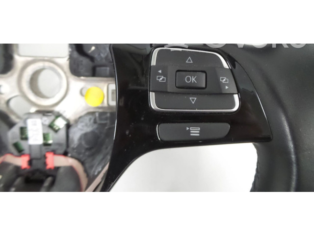 Руль Volkswagen Touareg II  2010 - 2018 года 7P6419091AQ      