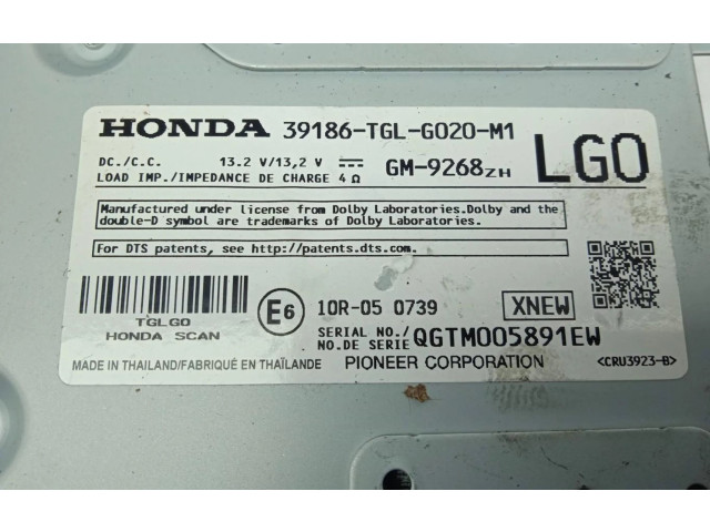 Řídící jednotka 39186TGLG02M1   Honda Civic 