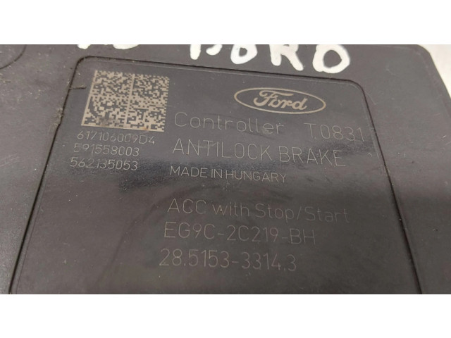 Блок АБС EG9C2C219BH, 28515333143   Ford  Mondeo MK V  2014- года