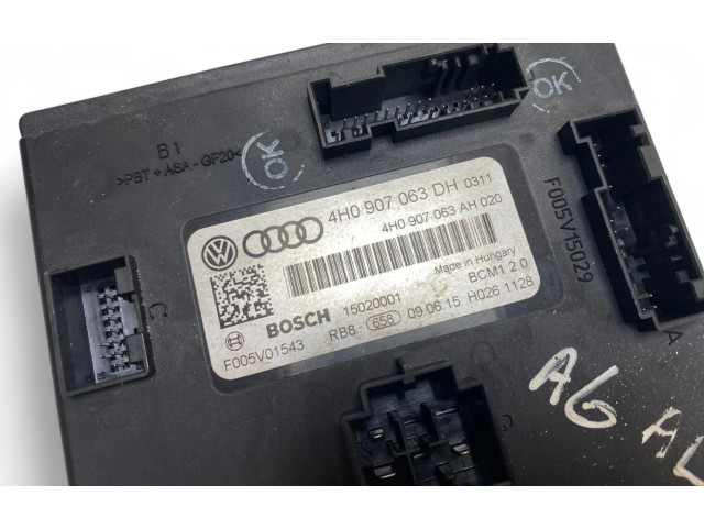 Модуль управления BSM 4H0907063DH   Audi A6 Allroad C7    