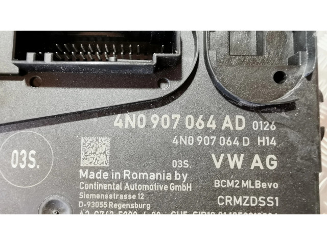 Блок комфорта 4N0907064AD, 4N0907064D   Audi A8 S8 D5   