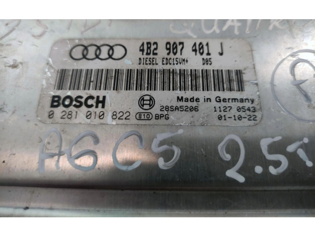 Řídící jednotka 0281010822   Audi A6 S6 C7 4G 2015