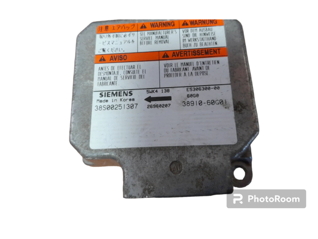 Блок подушек безопасности 3891060G01   Suzuki Baleno EG