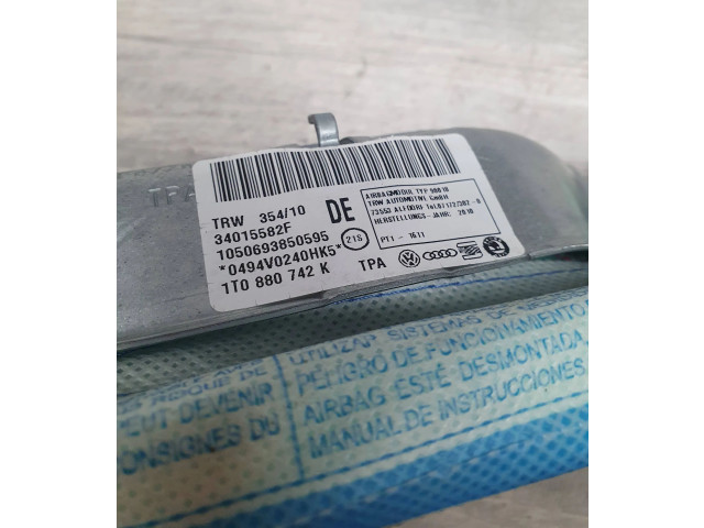 Боковая подушка безопасности 1T0880742K, 34015582F   Volkswagen Touran II
