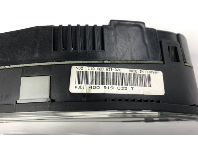 Панель приборов 110008639026, 4D0919033T   Audi A8 S8 D2 4D       