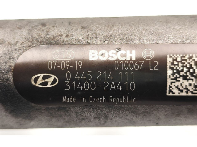 Vstřikovací lišta 31400-2A410, 0281002507   KIA Ceed    D4FB 