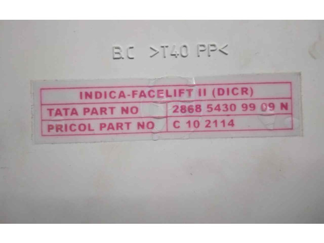 Přístrojová deska  Tata Indica Vista I 2009 286854309909N, C102114  