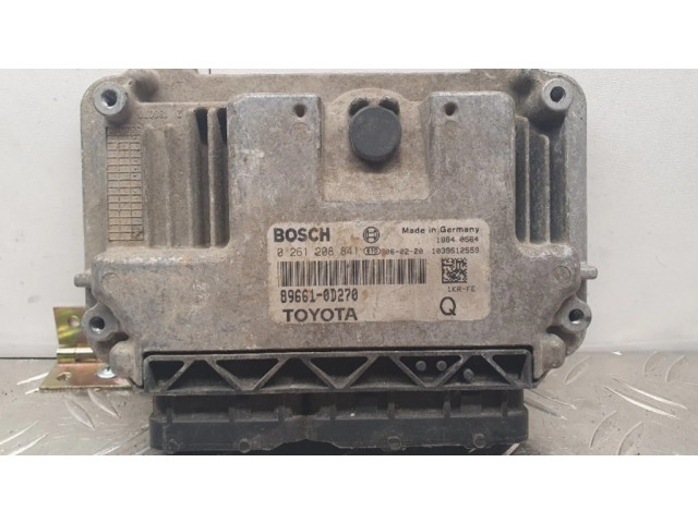 Řídící jednotka 896610D270, 0261208841   Toyota Yaris 2007