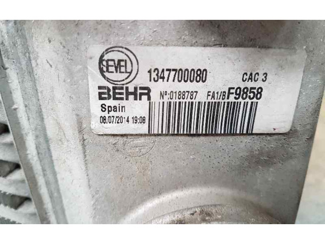 Интеркулер  1347700080, BEHR   Citroen Jumper 