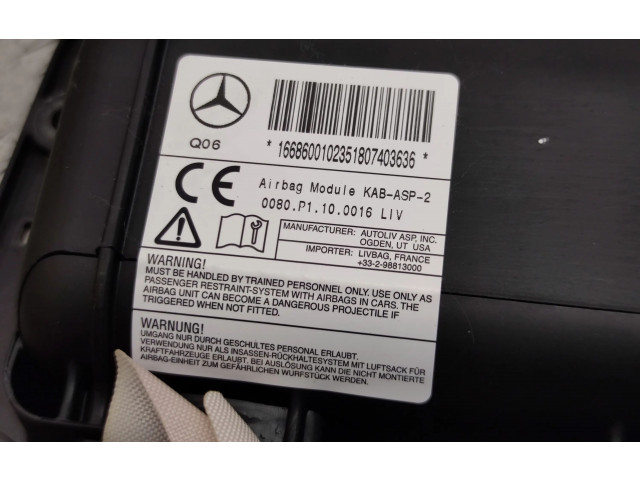 Подушка безопасности для колен A1668600102   Mercedes-Benz GLE (W166 - C292)