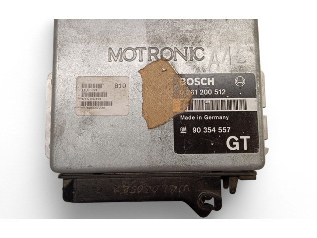 Блок управления двигателем Блок управления 90354557, 0261200512   Opel Senator B