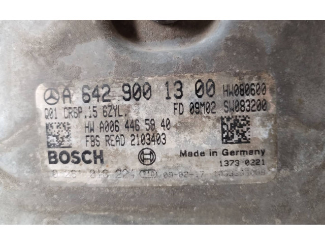 Řídící jednotka A6429001300, 0281010224   Mercedes-Benz E W212 2010