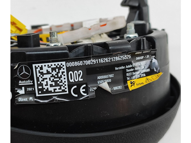 Подушка безопасности водителя A0008607002   Mercedes-Benz EQS V297