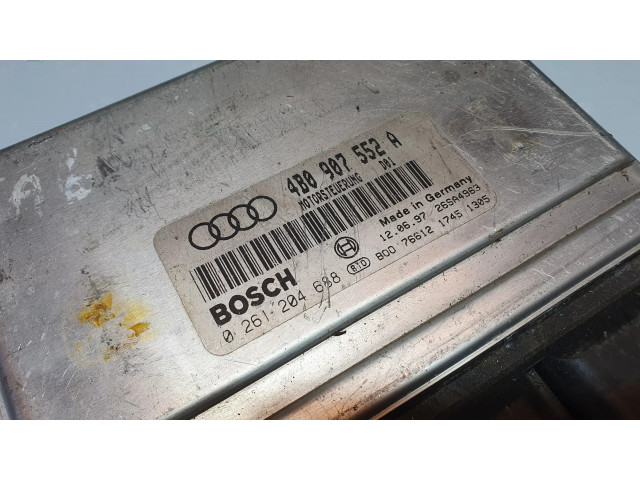 Блок управления двигателя 4B0907552A, 0261204688   Audi A6 S6 C5 4B