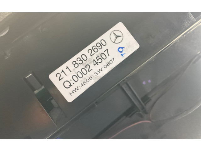 Блок управления климат-контролем 2118302690, 00024507   Mercedes-Benz E W211
