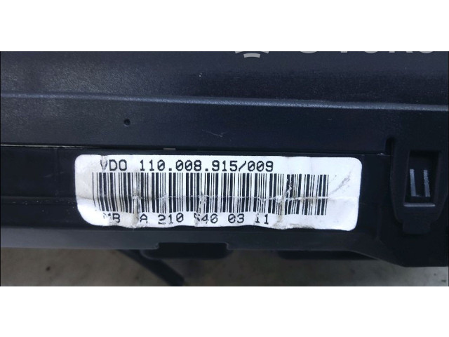 Přístrojová deska  Mercedes-Benz E AMG W210 1999 2105400311, 88311281  