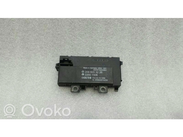 Блок управления A2098203226   Mercedes-Benz CLK AMG A209 C209