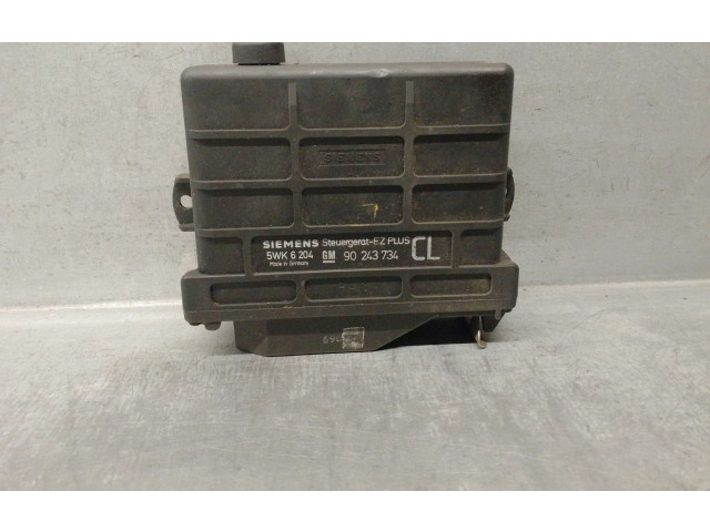Řídící jednotka 90243734, 5WK6204   Opel Kadett E 1989