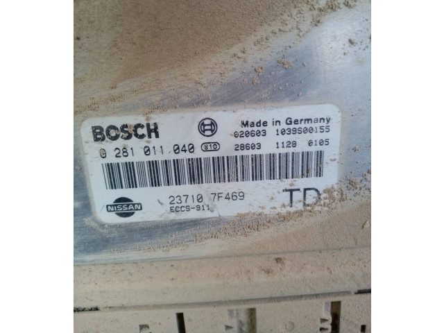 Řídící jednotka 0281011040   Nissan Terrano 2002