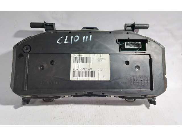 Přístrojová deska  Renault Clio III 2009 8200820997, 7ACD003933  