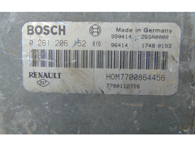 Řídící jednotka 7700864456   Renault Safrane 1997
