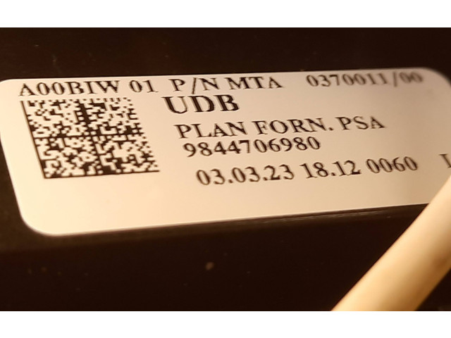  Pojistková skříňka 9844706980, 9844706980   Peugeot 3008 III 2024