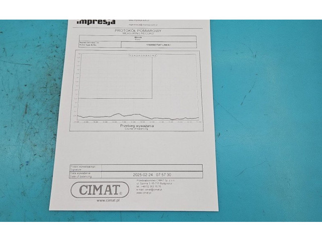 Турбина VL37, IMPRK1184568    Fiat Linea   