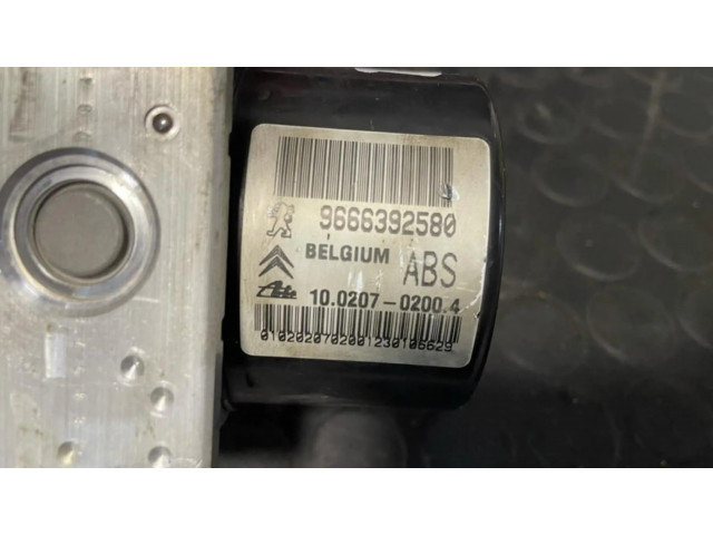 Блок АБС 9666392580, ABS   Citroen  C3  2002-2004 года