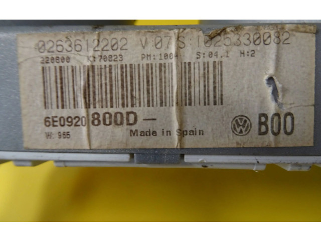 Панель приборов 6E0920800D   Volkswagen Lupo       