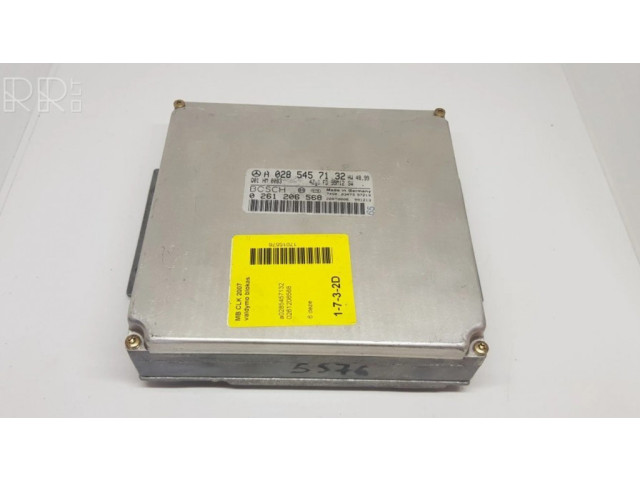 Řídící jednotka 0285457132, 0261206568   Mercedes-Benz C W203 2001