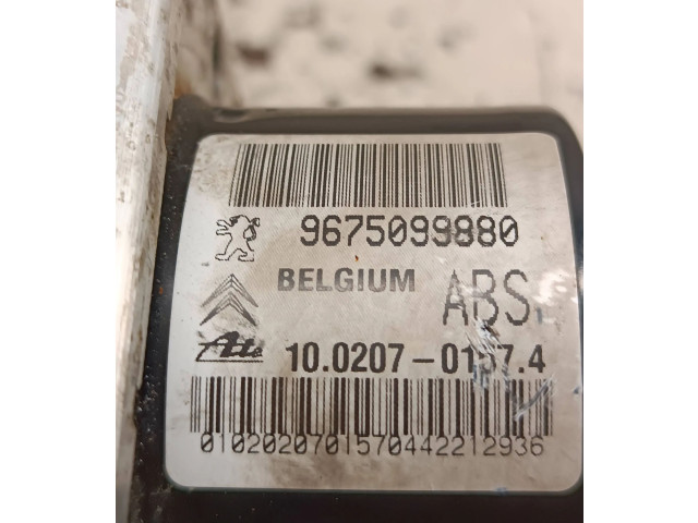 Jednotka ABS 9675099880, 10020701574   Peugeot 207 2009