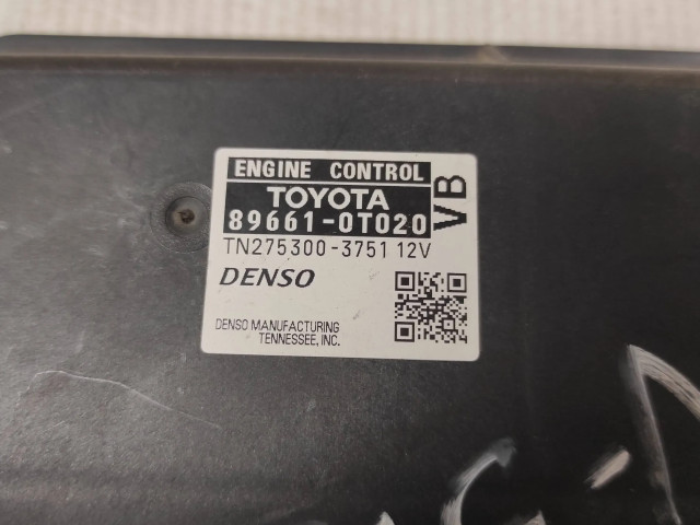 Řídící jednotka 896610T020, TN2753003751   Toyota Venza 2010