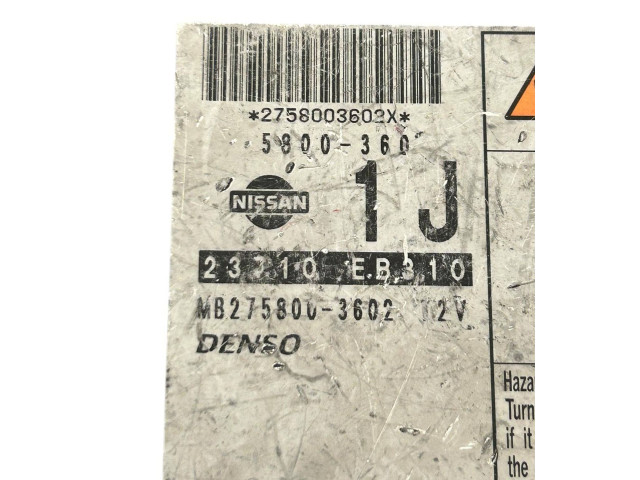 Řídící jednotka MB2758003602, 5800360   Nissan Navara D40 2006