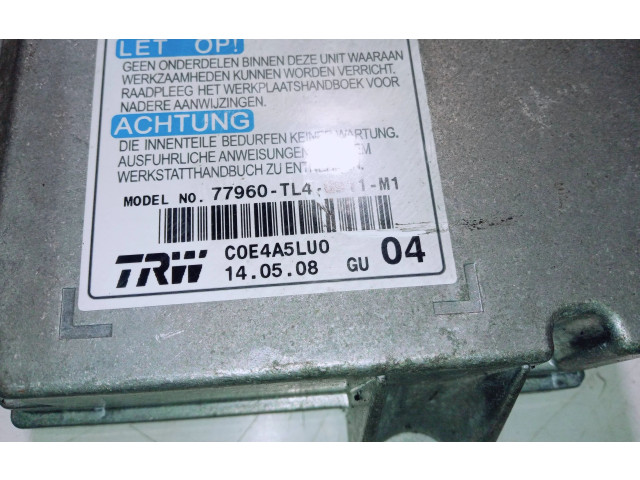 Vstřikovací lišta 77960TL4G911M1, C0E4A5LU0   Honda Accord     
