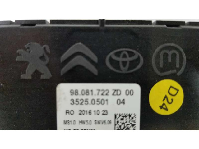 Блок управления климат-контролем 98081722ZD   Citroen Jumpy
