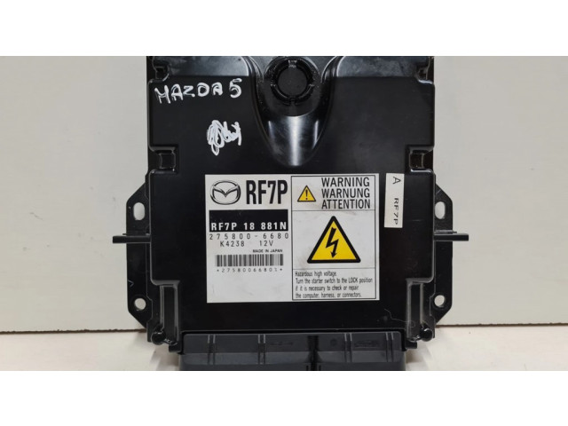 Řídící jednotka 2758006680, RF7P18881N   Mazda 5 2007