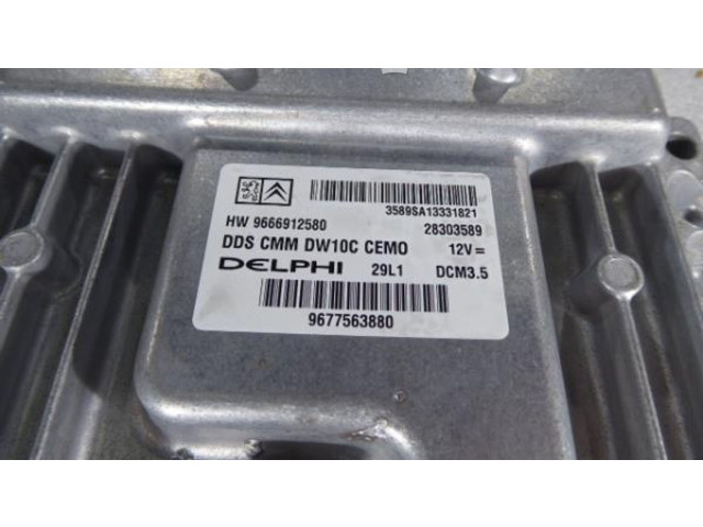 Řídící jednotka 9666912580, 28303589   Peugeot 508 2012