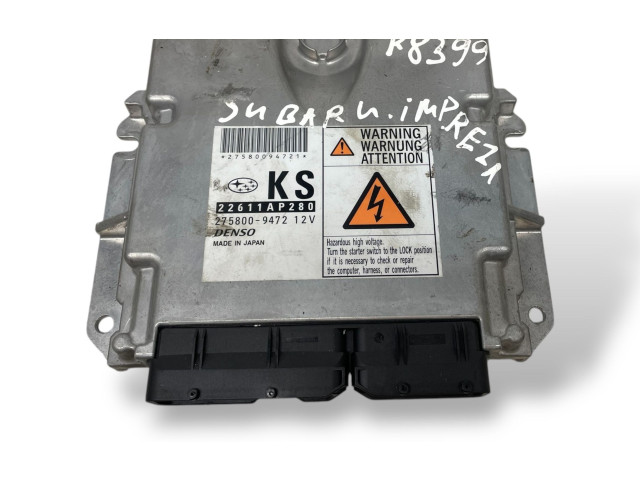 Řídící jednotka 22611AP280, 2758009472   Subaru Impreza III 2008