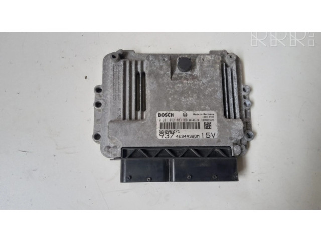 Řídící jednotka 4E34A3BDM, 0281012883   Alfa Romeo GT 2006
