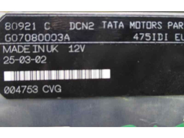 Řídící jednotka 279015209903, G07080003A   Tata Indica Vista I 2004