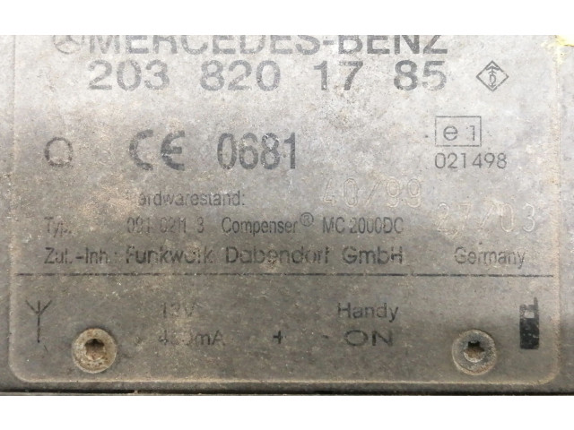 Другие блоки управления / модули 2038201785, AMPLIFICADORANTENA   Mercedes-Benz SLK R170 2004