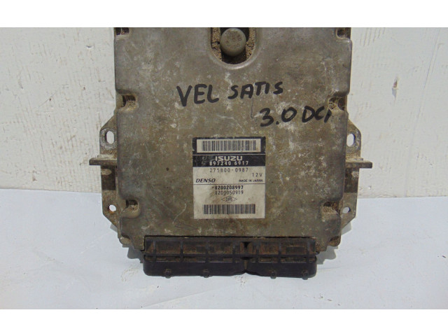 Řídící jednotka 2758000987   Renault Vel Satis 2002