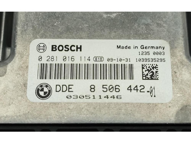 Блок управления двигателя 850644201   BMW X1 E84