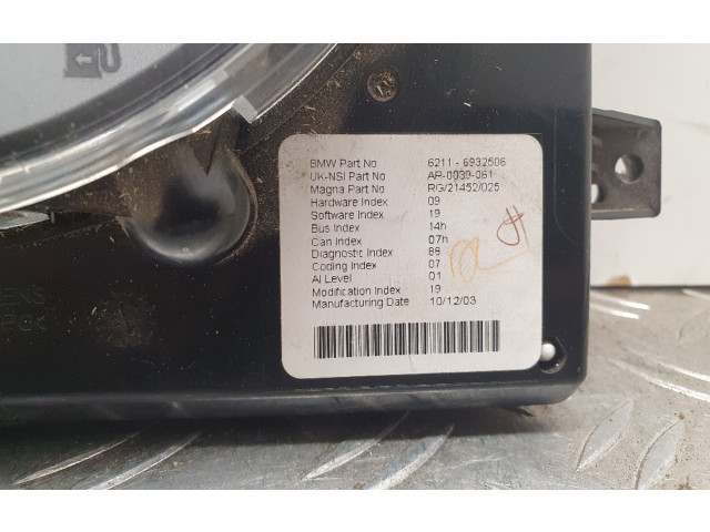Přístrojová deska  Mini One - Cooper R50 - 53 2003 6932506, 62116932506  