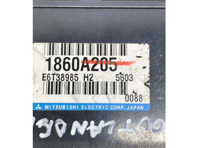Řídící jednotka 1860A205, E6T38985   Mitsubishi Outlander 2006