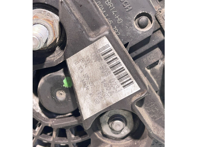 Генератор 06f903023j, 0124525092   Volkswagen Sharan      