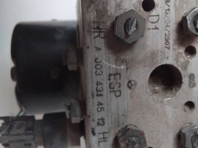 Jednotka ABS 0034314512   Mercedes-Benz A W168 1998