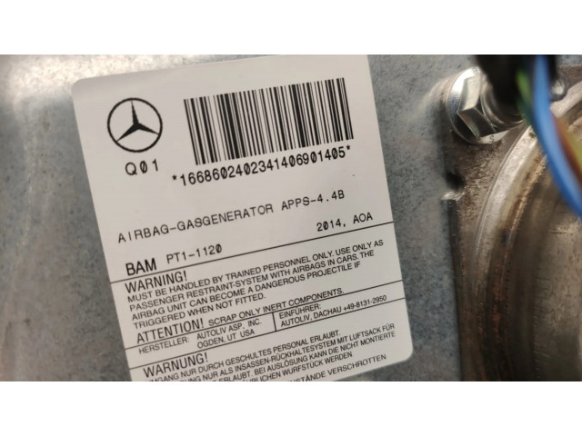 Подушка безопасности пассажира A1668602402   Mercedes-Benz ML W166