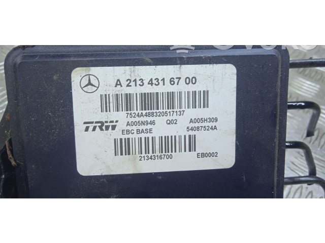 Jednotka ABS A2134316700   Mrcedes-Benz E W238 2017